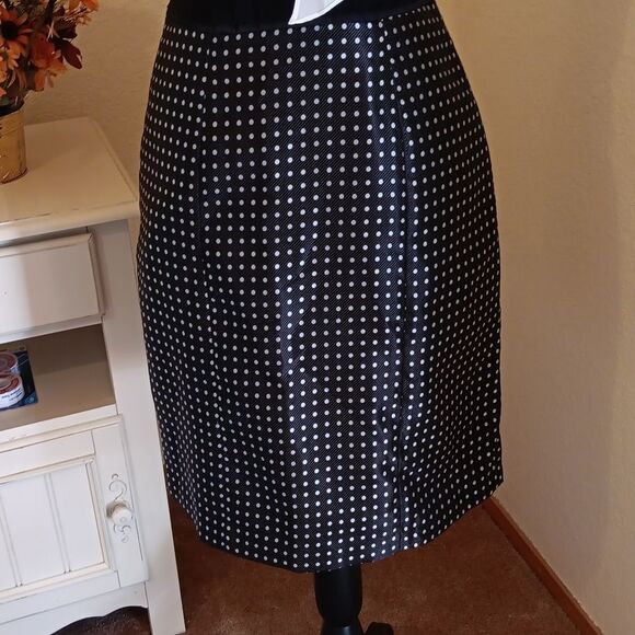 Max and Cleo Polka Dot Two- Piece Look Dress - Picture 3 of 10